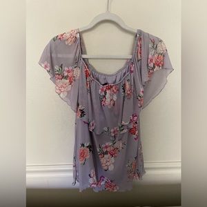 Joe Boxer medium off the shoulder blouse.